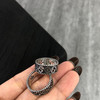 Gucci 雏菊纯银 InterlockingG 女士戒指 窄8.5mm 商品缩略图4