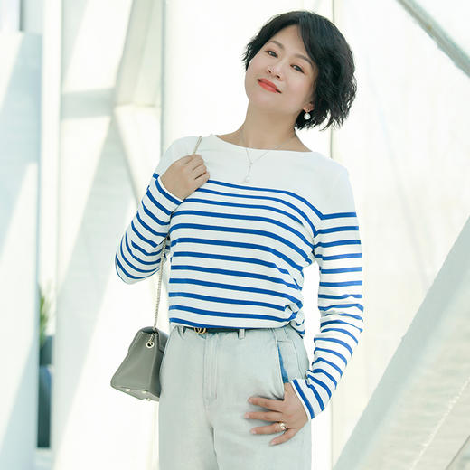 【不退不换】日版四色精梳棉赫本衫 ，外平整、内软糯，清爽减龄 商品图9