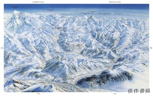 The Alps: In Panoramic Paintings/全景绘画中的阿尔卑斯山 商品图2