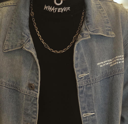 gucci纯银互扣式双G 项链/手链 商品图8