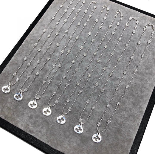 Gucci Interlocking 雪花小号项链 商品图6