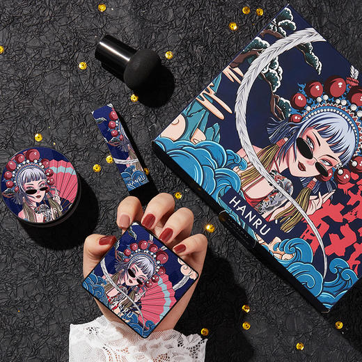 【超火~两盒更优惠！】韩汝国潮有戏蘑菇头气垫bb霜遮瑕女化妆品套装彩妆套盒组合初学者 商品图2