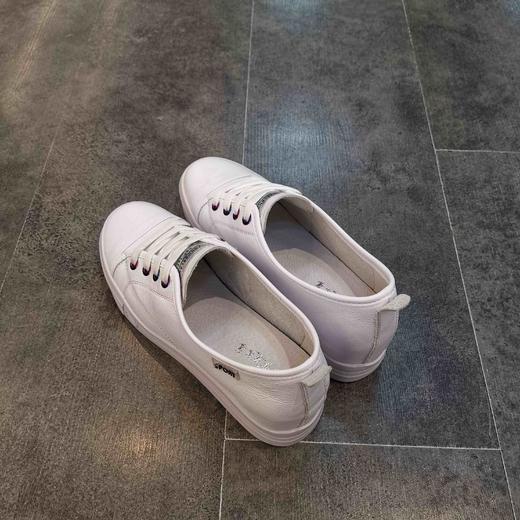 lfgj jeans BF001潮流休闲春款牛皮坡跟女单鞋 商品图3