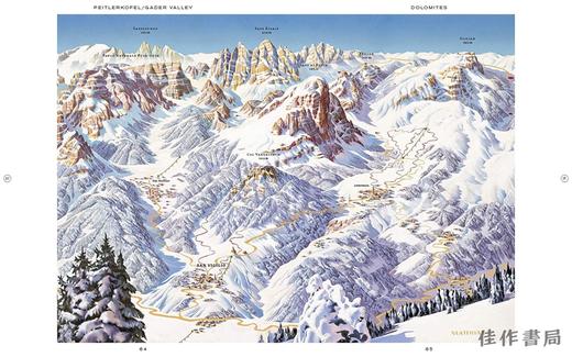 The Alps: In Panoramic Paintings/全景绘画中的阿尔卑斯山 商品图3