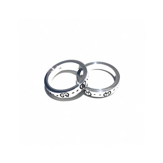 Gucci Ghost纯银戒指4mm 商品图1