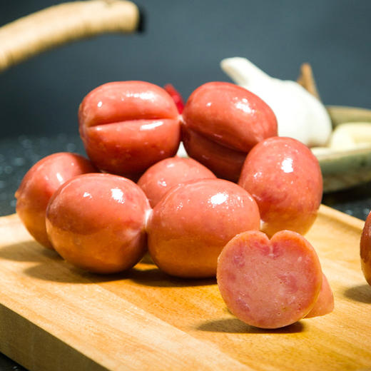 铭良肉枣肠180g*2袋，即食小香肠，精选猪后腿肉制作，筋少柔嫩，全国包邮 商品图0