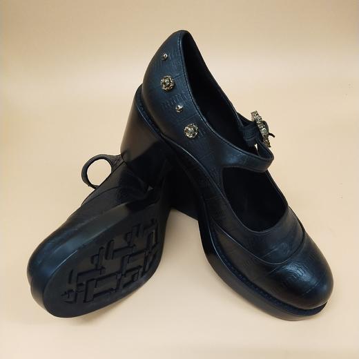 LFGJ  0116 时尚经典方跟鞋 商品图4