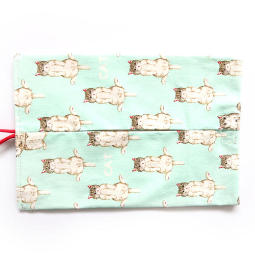 HUJI祤集Tissy纸巾袋插画jump小猫 商品图1