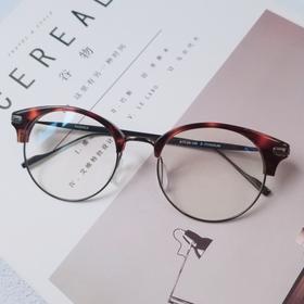 𝐂𝐀𝐑𝐈𝐍秀智同款眉毛框(纯钛超轻）框架眼镜