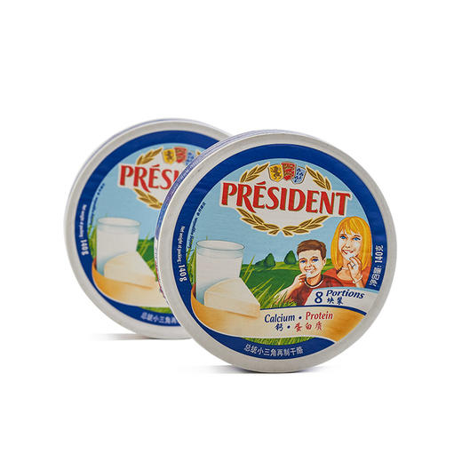 140g总统牌小三角再制干酪 商品图0