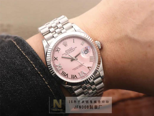 N厂劳li士，日志型系列126233男士日志型腕表，表径36mm，11.7mm厚度，原版开模3235自动机械机芯，男士腕表，自动机械机芯，精钢表带，密底。 商品图10