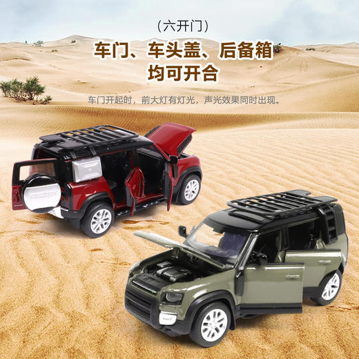 【经典系列】车酷1:32路虎卫士 商品图1