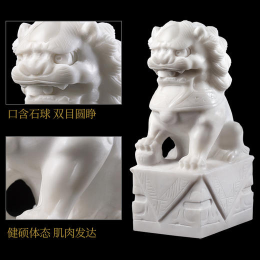 天寿-石狮子（正脸） 商品图1