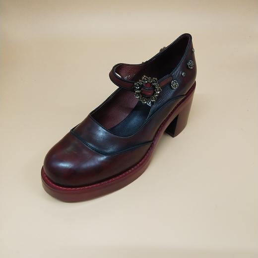 LFGJ  0116 时尚经典方跟鞋 商品图6