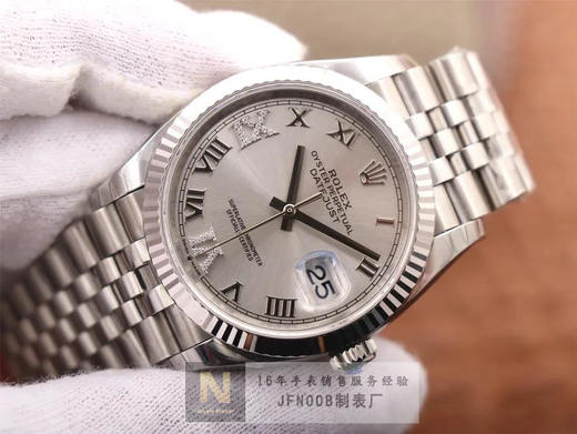 N厂劳li士，日志型系列126233男士日志型腕表，表径36mm，11.7mm厚度，原版开模3235自动机械机芯，男士腕表，自动机械机芯，精钢表带，密底。 商品图4