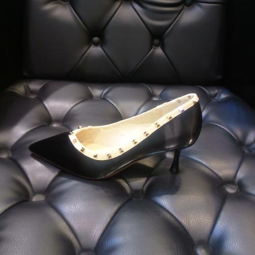 lfgj jeans BK102铆钉细跟尖头女鞋 商品图1