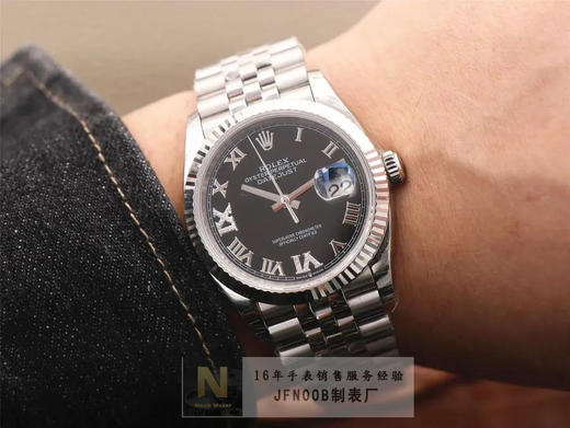 N厂劳li士，日志型系列126233男士日志型腕表，表径36mm，11.7mm厚度，原版开模3235自动机械机芯，男士腕表，自动机械机芯，精钢表带，密底。 商品图9