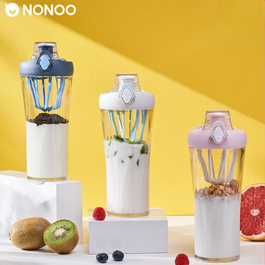 积分换购 | NONOO 随行摇摇杯 奶昔健身运动水杯500ml[福利品] 商品图1