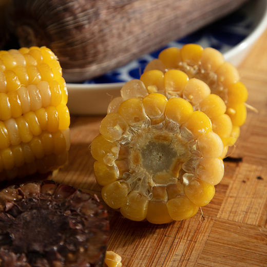 糯玉米 真有机 非转 黑玉米富含花青素 糯糯的 有一种淡淡的巧克力味道 真空装 包邮|百里食 商品图12