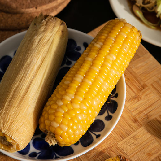糯玉米 真有机 非转 黑玉米富含花青素 糯糯的 有一种淡淡的巧克力味道 真空装 包邮|百里食 商品图9