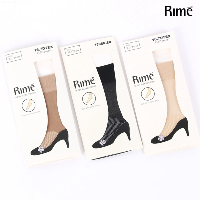 买一送一15D/60D防滑绢感脚底加棉短袜1213/1710