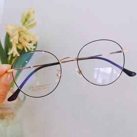 IP TITANIUM β钛超轻防过敏圆形框架眼镜