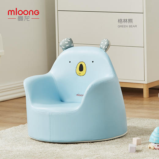 曼龙咘咘同款儿童沙发婴儿卡通女孩男孩宝宝懒人座椅小沙发公主凳 商品图12