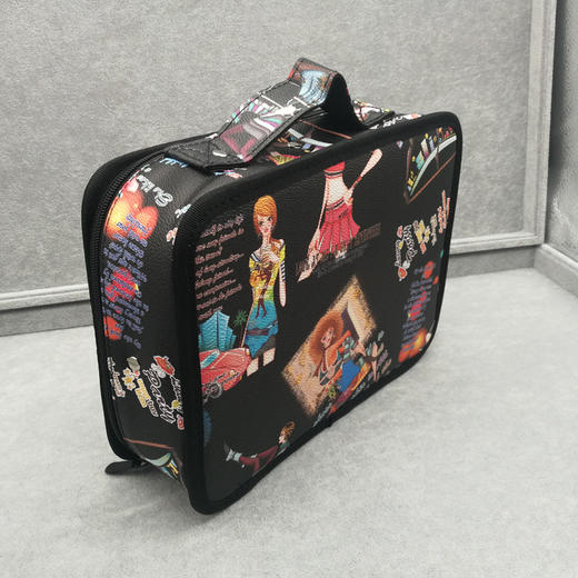 宠物美容3支剪刀包 卡通便携式手提工具包 电推剪收纳包 商品图1