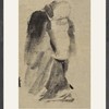 【定制书画】（南宋）梁楷《泼墨仙人图》镜片镶画框 成品 馆藏书画Gao仿复制艺术品（付款后28天内发货，顺丰快递请当场拆箱验收） 商品缩略图1