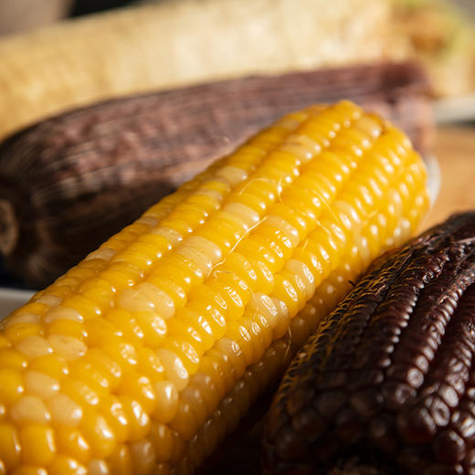 糯玉米 真有机 非转 黑玉米富含花青素 糯糯的 有一种淡淡的巧克力味道 真空装 包邮|百里食 商品图11