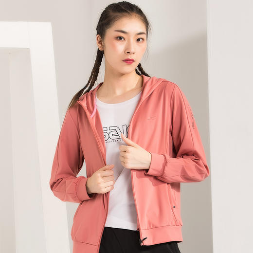 【线下同款 宽松版型 开衫设计】
赛琪女士运动卫衣171050 商品图2