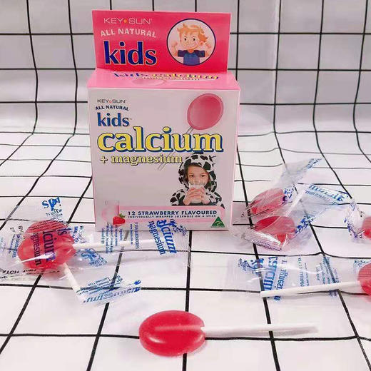 科尚童宝、蜂蜜润喉棒棒糖、维生素C、D钙、镁、锌、水果无蔗糖、 商品图3