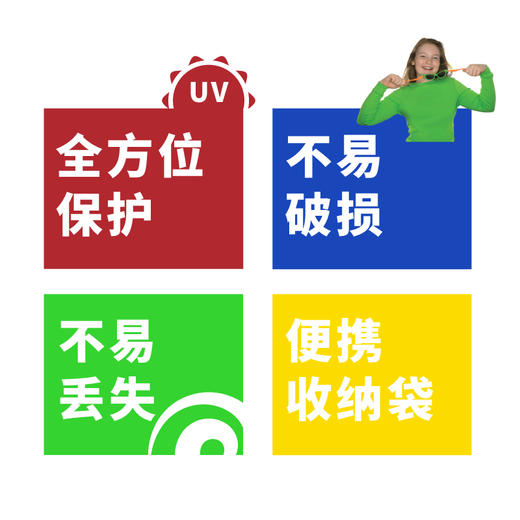 Suneez儿童太阳镜 防紫外线偏光眼镜男女宝宝时尚防晒墨镜 商品图1