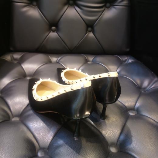 lfgj jeans BK102铆钉细跟尖头女鞋 商品图4