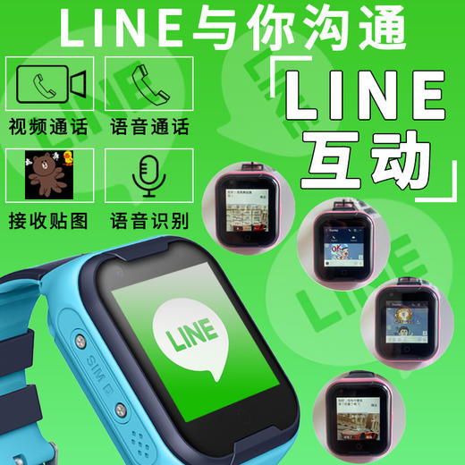 【智能手表】*4G儿童电话手表全网通视频通话香港男女智能台湾定位学生电话手表 商品图1