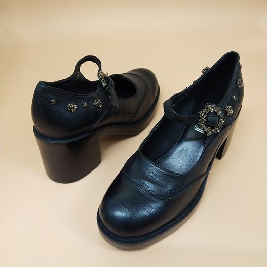 LFGJ  0116 时尚经典方跟鞋 商品图3