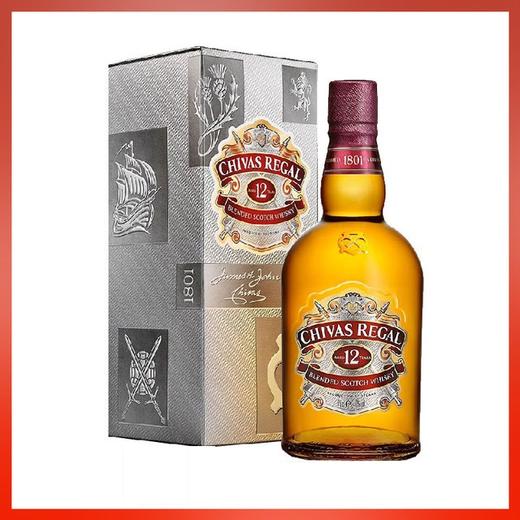 原装进口芝华士12年700ml40度苏格兰威士忌芝华仕洋酒亚布力茶饮酒水