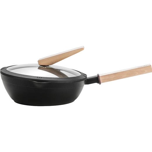 【50代金券】悦味 元木创意锅具平底煎锅 多功能不粘锅26cm[福利品] 商品图6