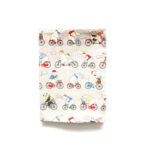 HUJI祤集A5书衣插画脚踏车白熊 商品图2