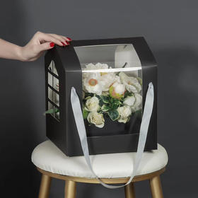 阳光小屋-韩式手提鲜花礼盒