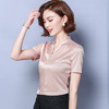 MZ3694 T恤女式短袖新款休闲纯色2021夏季女装韩版百搭ins潮宽松打底衫 商品缩略图3