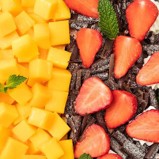 【口碑推荐】芒芒寻莓水果蛋糕，用新鲜还原双拼滋味，女神男神长辈生日蛋糕 商品图3