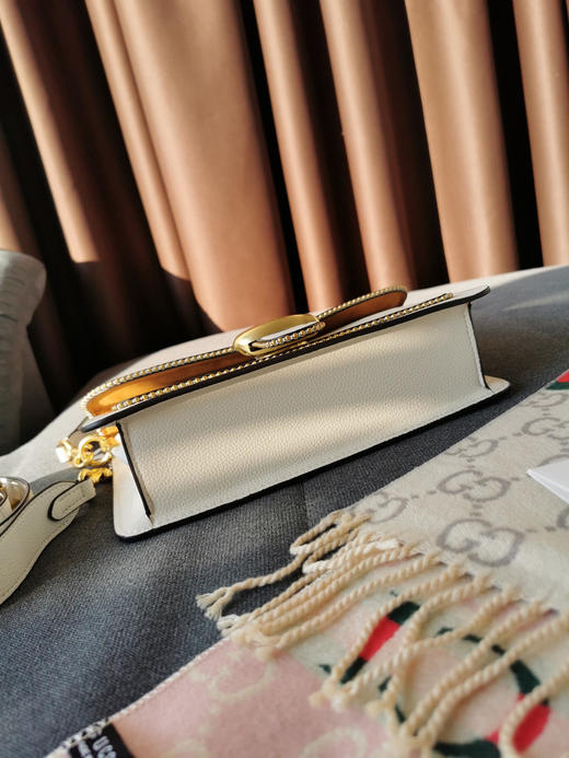 coach tabby蔻驰珠链酒神包-白色 商品图5