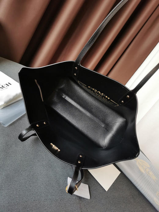 coach tote马车黑色托特包 商品图5