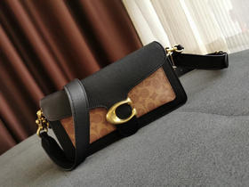 coach tabby蔻驰酒神包-黑色老花