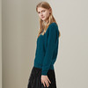 羊绒世家早春新品女士100%山羊绒衫基础款圆领打底针织毛衣 商品缩略图5