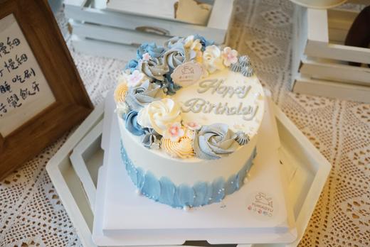 蓝白色花朵 商品图4