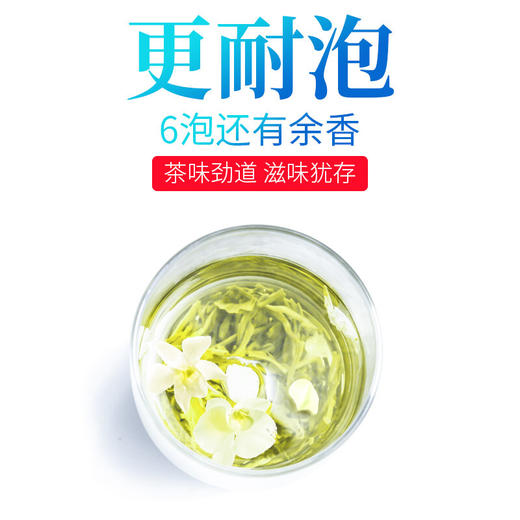 传奇会茶叶 茉莉花茶福建茶叶花草茶2罐装共260g 商品图7