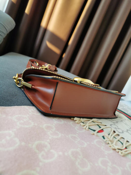 coach tabby蔻驰珠链酒神包-棕色 商品图5