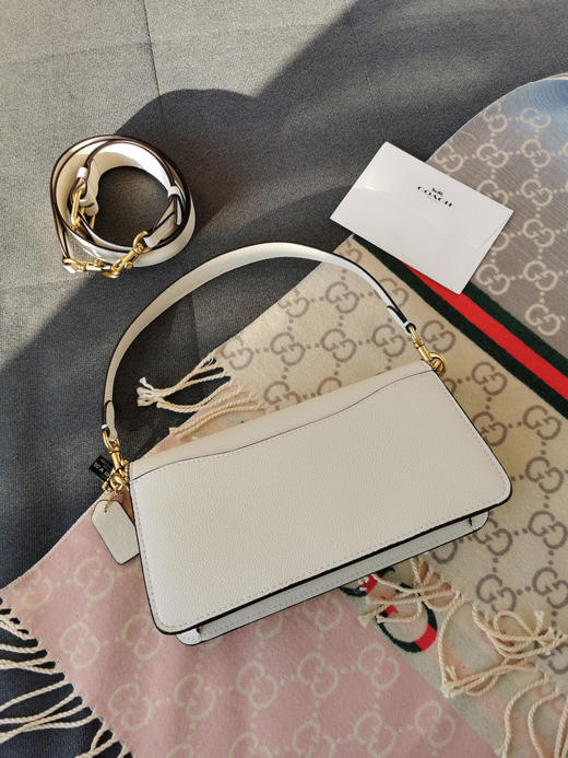 coach tabby蔻驰珠链酒神包-白色 商品图8